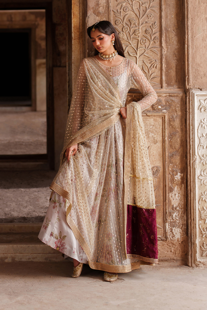 UE-548  Embroidered Net