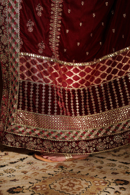 IV-56 Embroidered Velvet