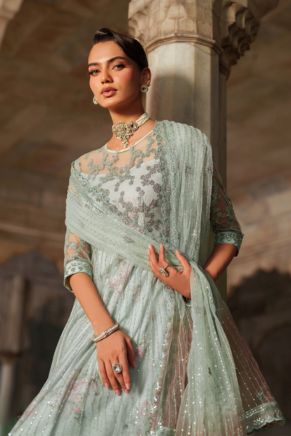 UE-553 Embroidered Net
