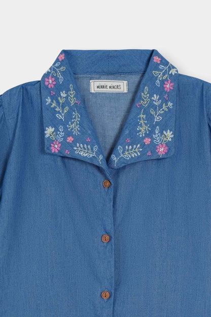 Hand Embroidered Top (BLH-40)