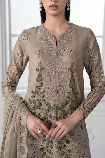 3 Piece Embroidered Lawn Suit | DS-2503-A