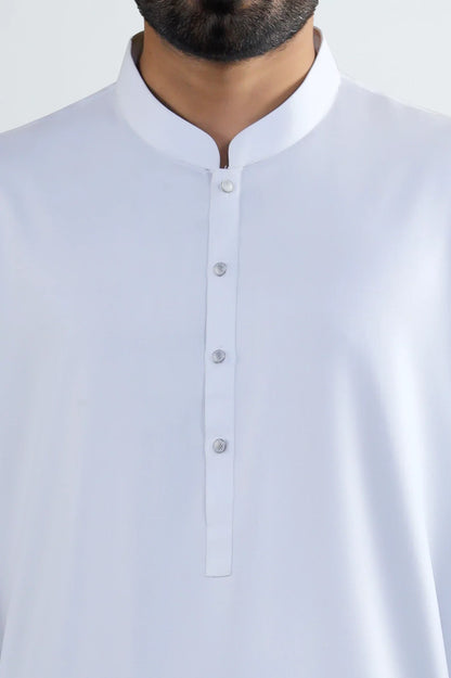 White Wash & Wear Shalwar Kameez