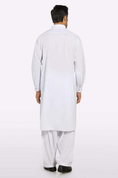 White Wash & Wear Shalwar Kameez