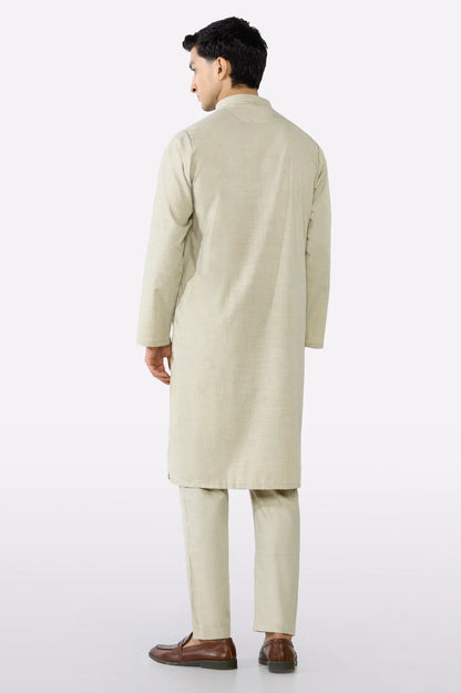 Fawn Wash & Wear Kurta Pajama