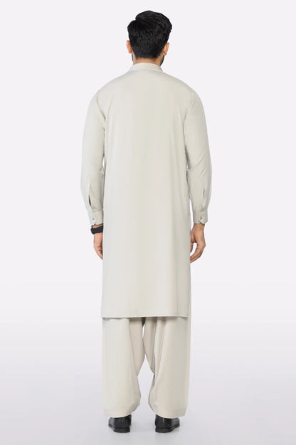 Beige Wash & Wear Shalwar Kameez