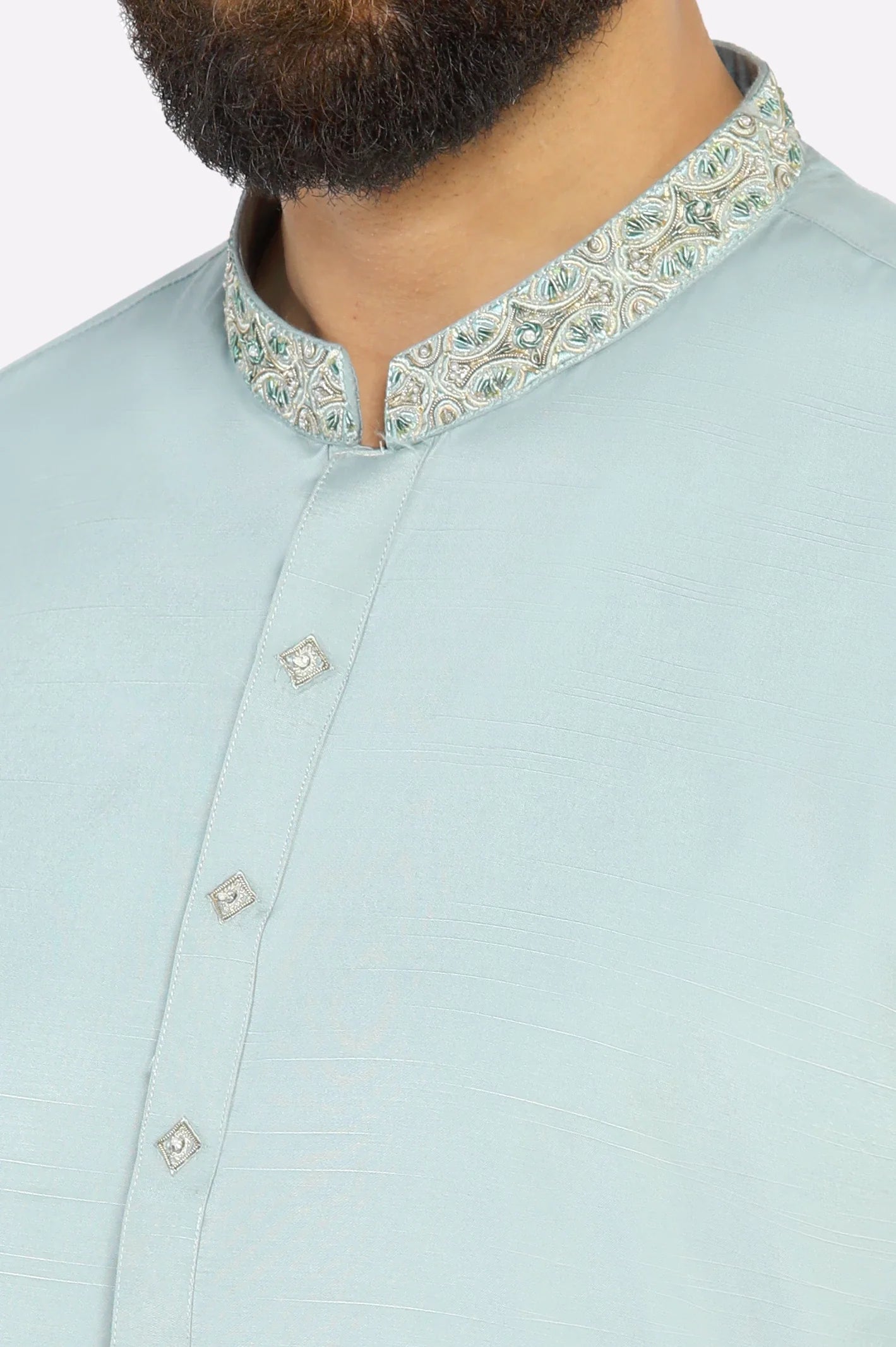 Light Green Wash & Wear Shalwar Kameez