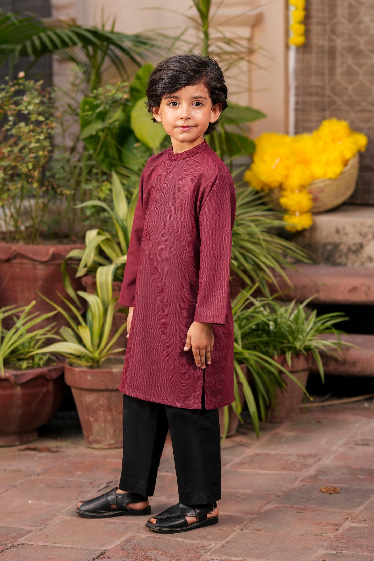Kurta With Embroidery (FBK-882)