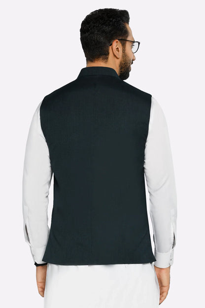 Dark Green Waistcoat