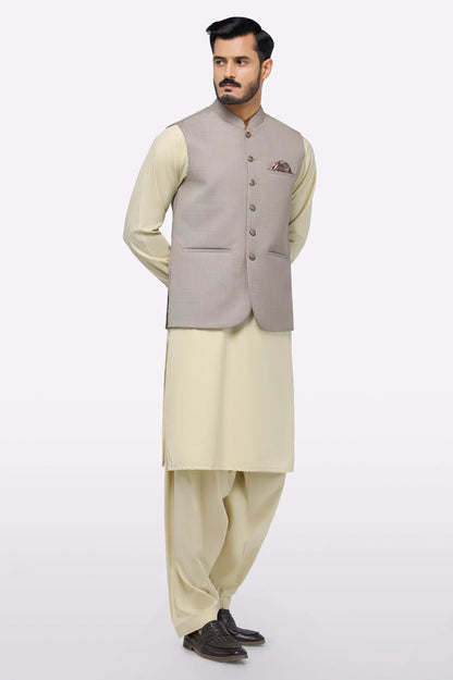 Beige Waistcoat