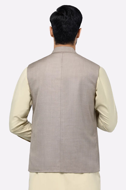 Beige Waistcoat