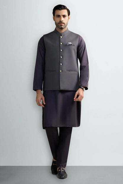 Dark Grey Waistcoat