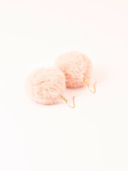 Pompom Earrings