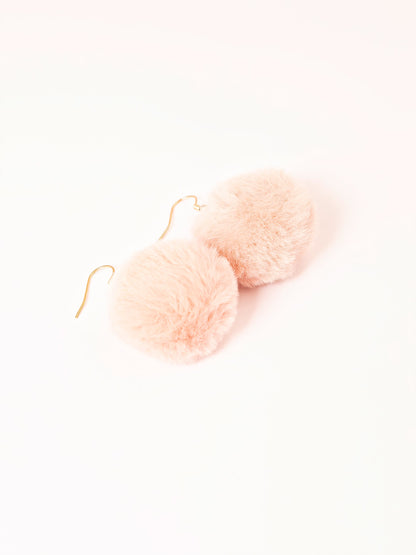 Pompom Earrings