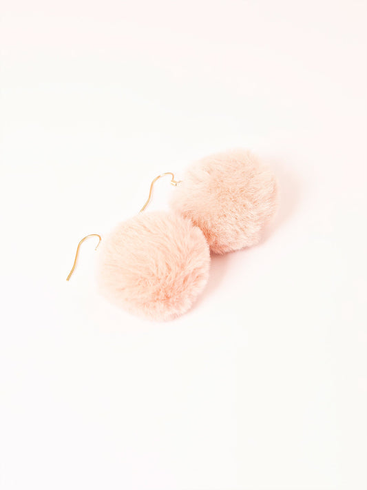 Pompom Earrings