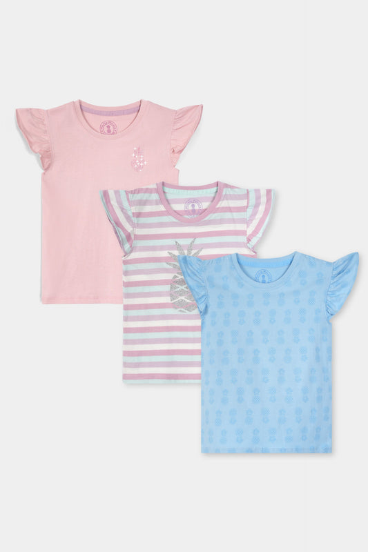 T-Shirts (Pack Of 3) (GTP-168)
