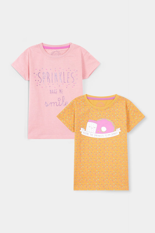 T-Shirt (Pack Of 2Pc) (GTP-169)