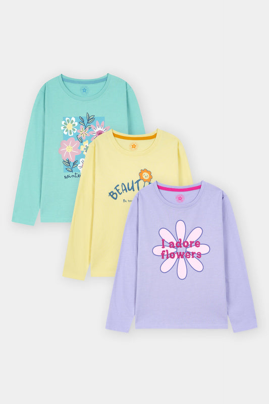 T-Shirt (Pack Of 3) (GTP-196)