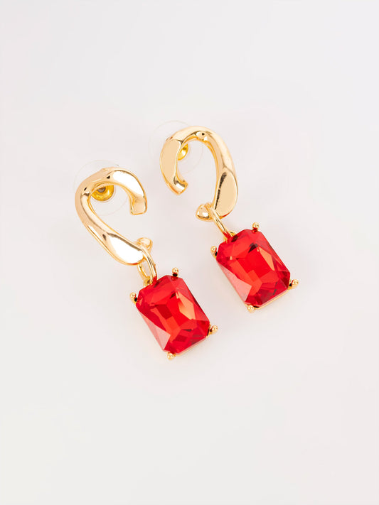 Minimal Stone Earrings