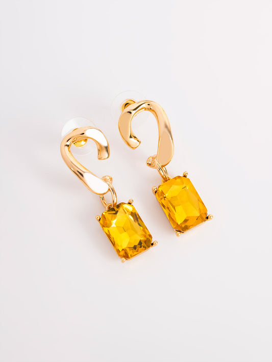 Minimal Stone Earrings