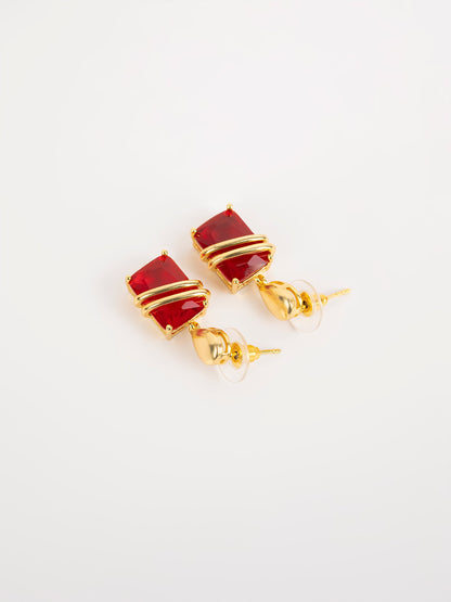 Stone Drop Earrings