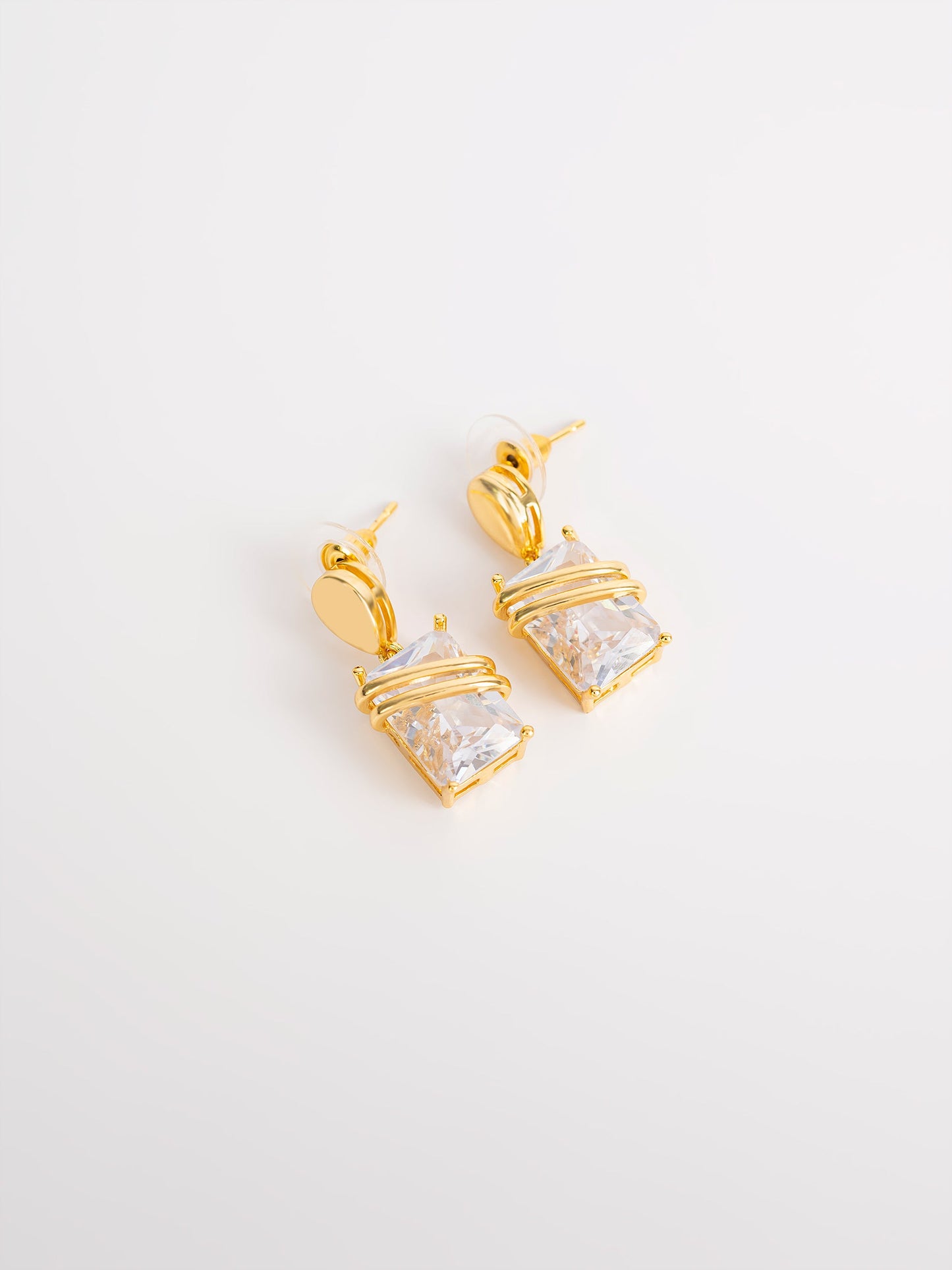 Stone Drop Earrings