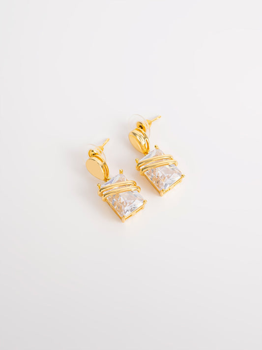 Stone Drop Earrings