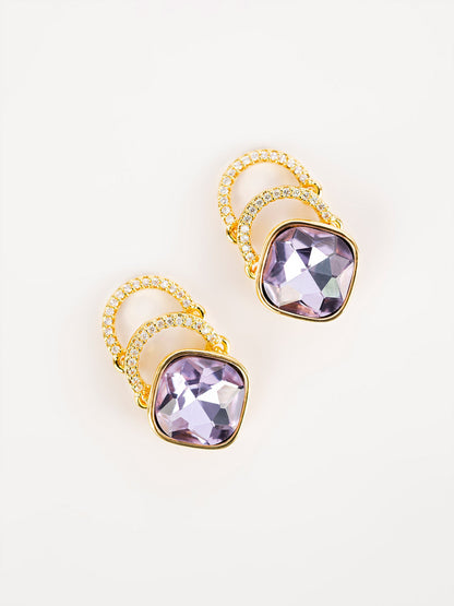 Multi-Layered Embellished Studs