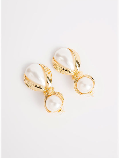 Gold Drop Earrings