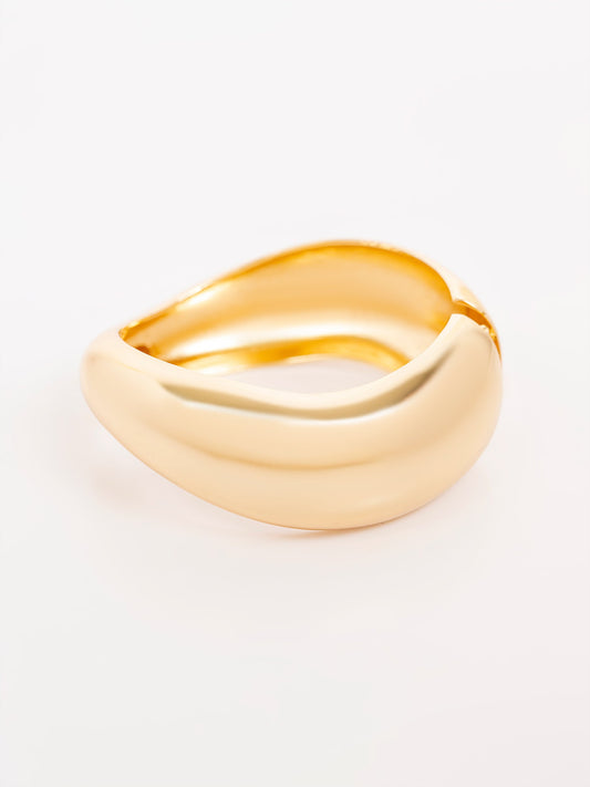 Solid Gold Cuff Bracelet