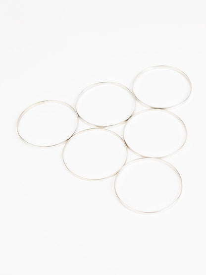 Antique Silver Bangle Set
