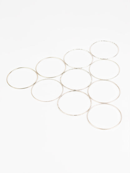 Antique Silver Bangle Set