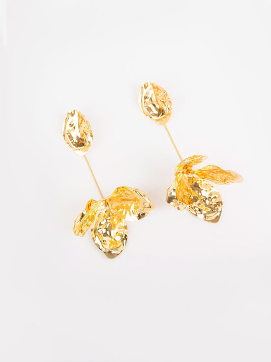 Dangling Flower Earrings