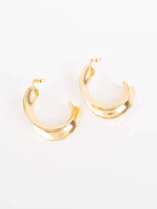 Twisted Curve Earrings