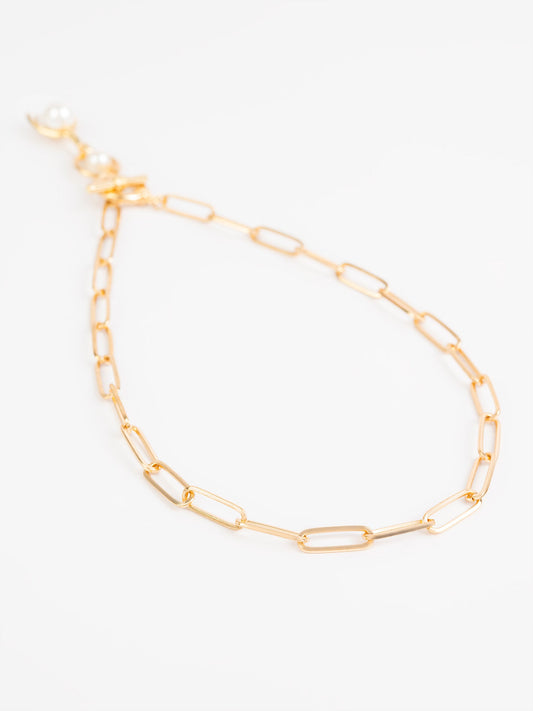 Pearl Charm Necklace