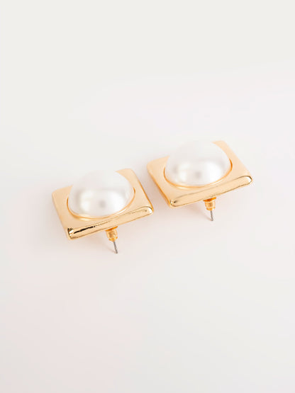 Chunky Square Earrings