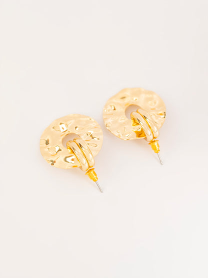 Hammered Earrings