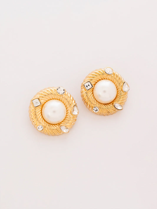 Pearl Stud Earrings