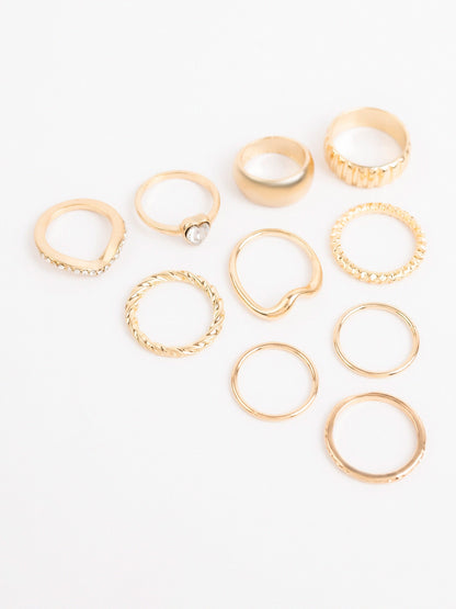 Wave Ring Set