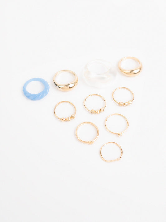 Twisted Ring Set