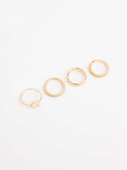 Chain Ring Band Set
