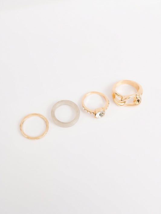 Knotted Ring Set