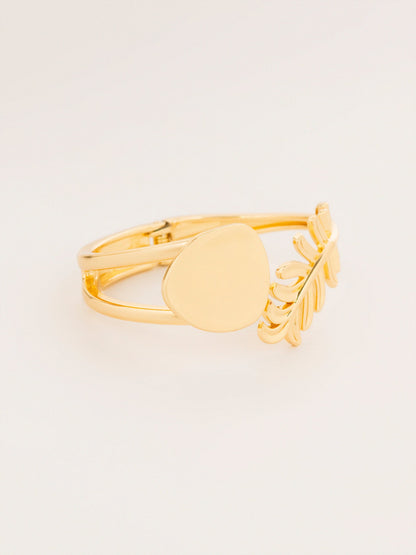 Leaf-Pebble Bracelet