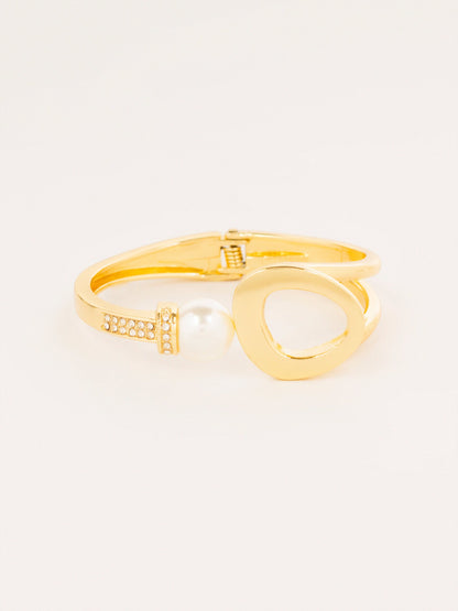 Crystal-Pearl Bracelet