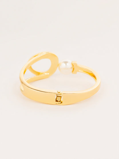 Crystal-Pearl Bracelet