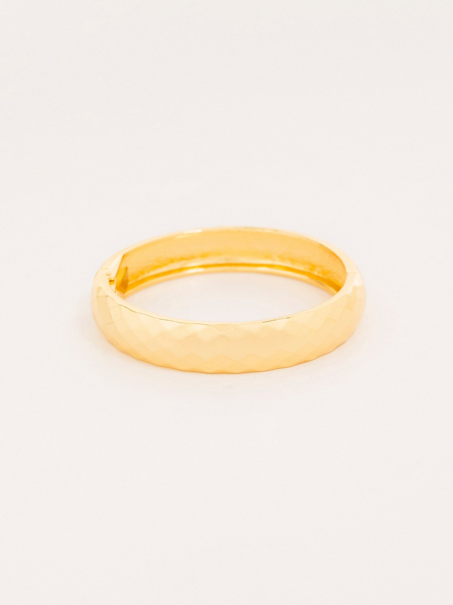 Faceted Cuff Bracelet