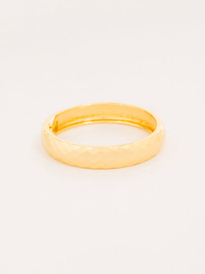 Faceted Cuff Bracelet