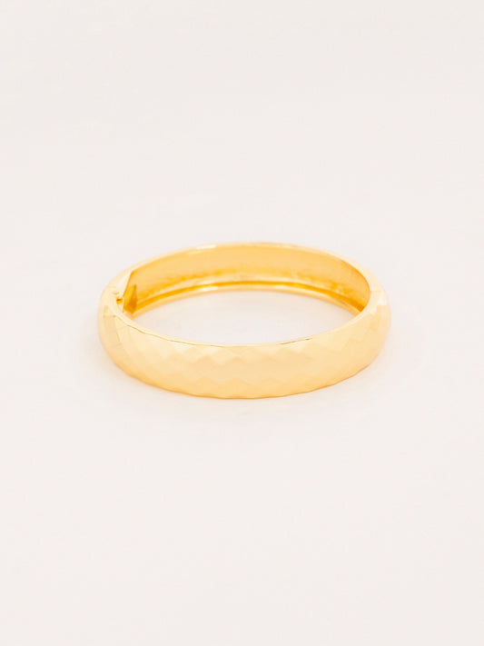 Faceted Cuff Bracelet