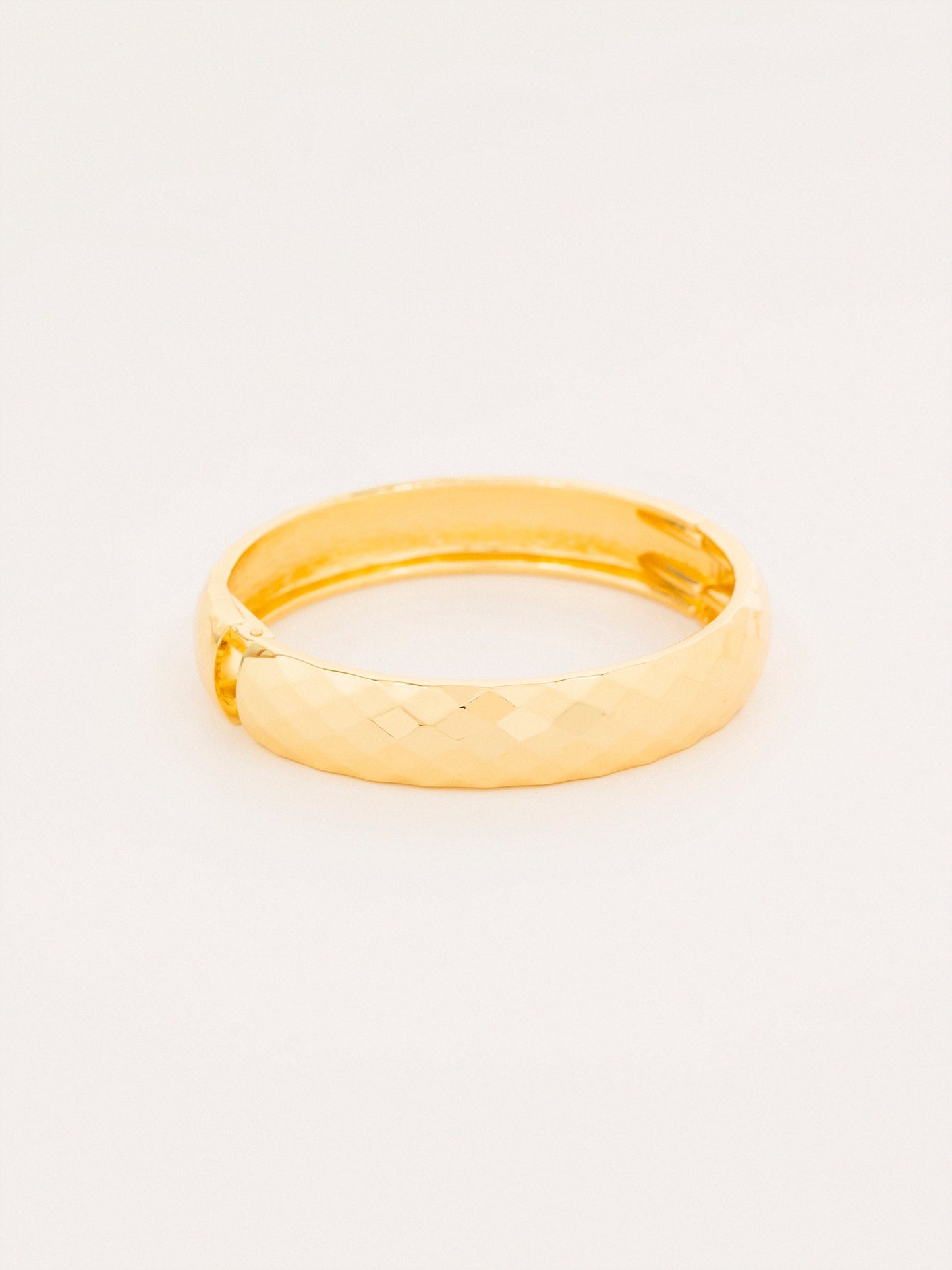 Faceted Cuff Bracelet