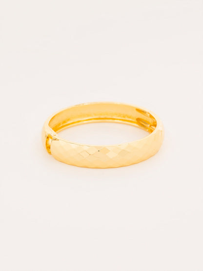 Faceted Cuff Bracelet