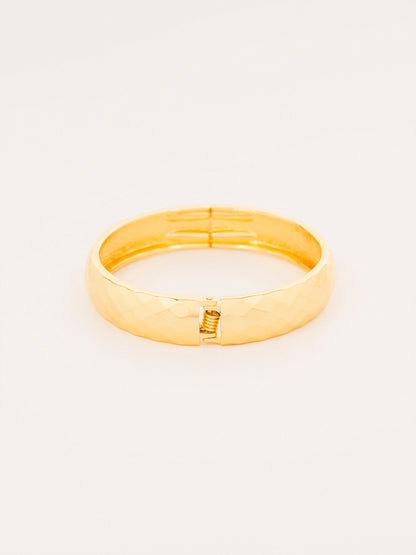 Faceted Cuff Bracelet